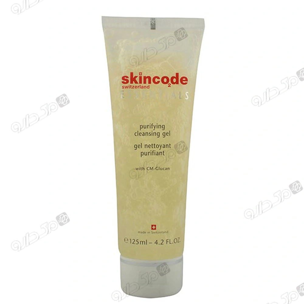 ژل شستشوی صورت پوست نرمال تا چرب اسکین کد